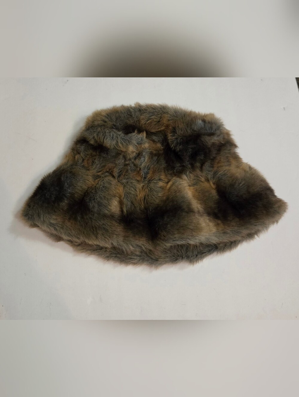 Parkhurst Brown Faux Fur Bucket Hat